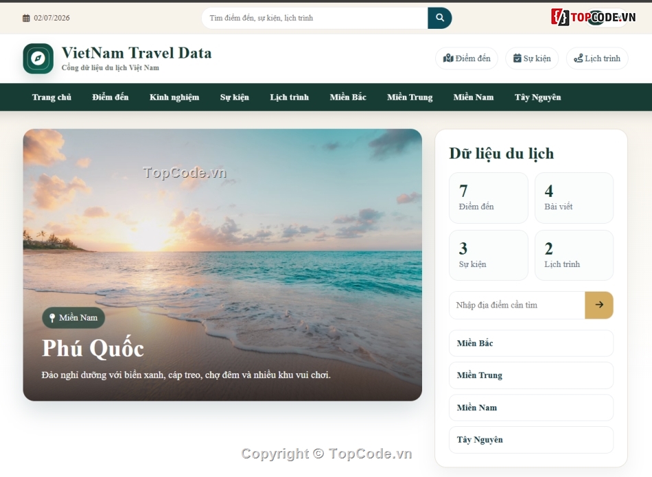 du lịch,web du lịch,đồ án du lịch